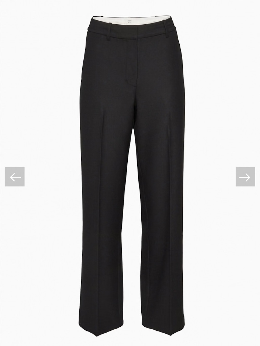 Aritzia Wilfred Author Pant Black